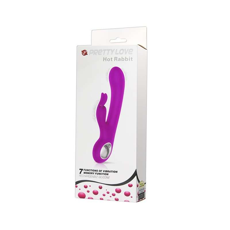 VIBRATOR PRETTY LOVE - HOT RABBIT | | €23.60 | mojsexshop.sk