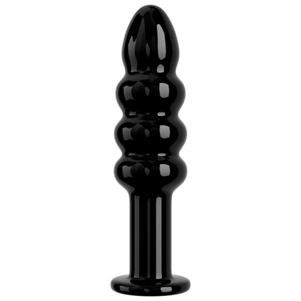 ANAL PLUG 5.5" GLASS ROMANCE BLACK | | €10.40 | mojsexshop.sk