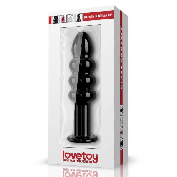 ANAL PLUG 5.5" GLASS ROMANCE BLACK | | €10.40 | mojsexshop.sk