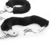 FLUFFY LEG CUFFS BLACK | | €8.30 | mojsexshop.sk