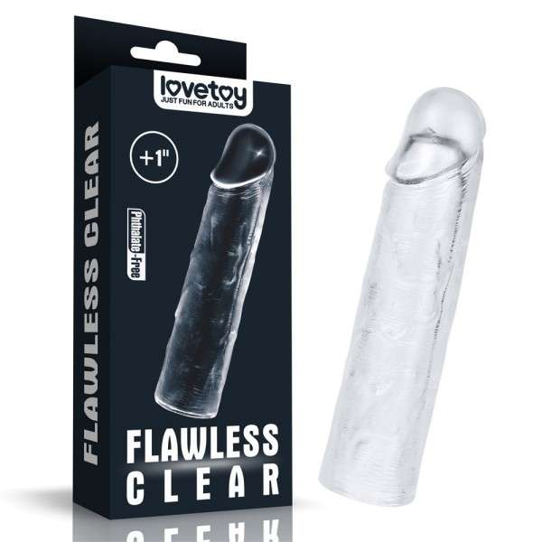 FLAWLESS CLEAR PENIS SLEEVE ADD 1'' | | €6.02 | mojsexshop.sk