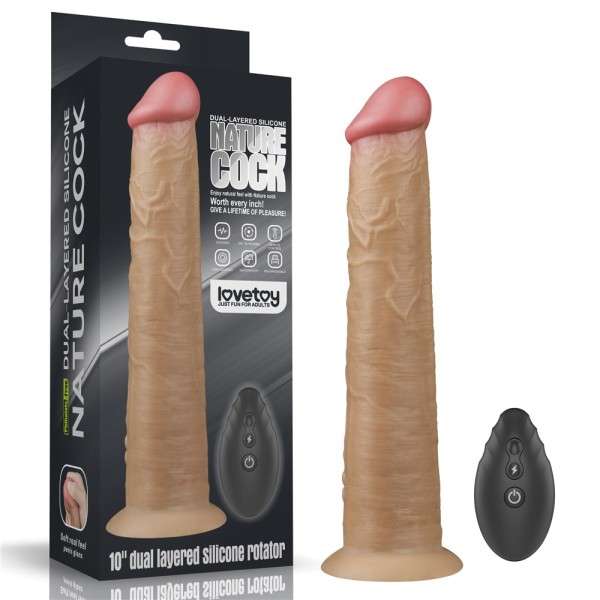 10'' DUAL LAYERED PLATINUM SILICONE ROTATOR | | €62.88 | mojsexshop.sk