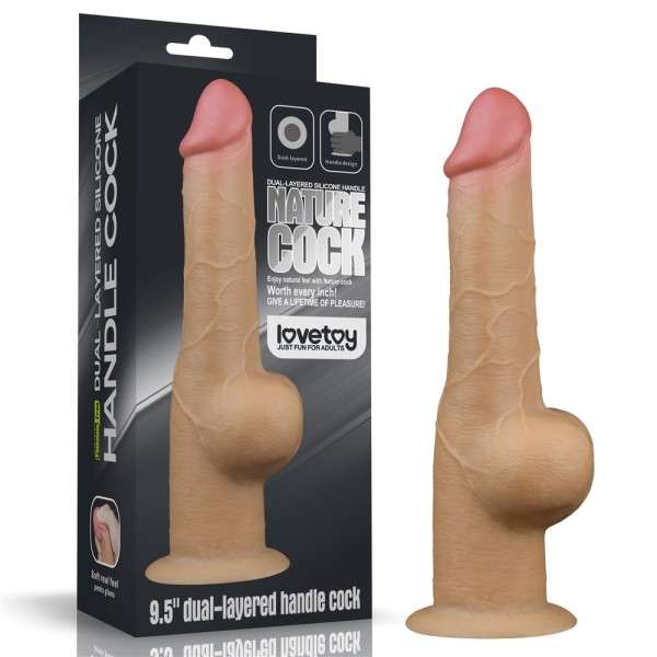 9.5'' DUAL LAYERED HANDLE COCK | | €45.12 | mojsexshop.sk