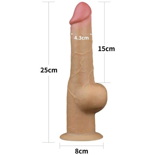 9.5'' DUAL LAYERED HANDLE COCK | | €45.12 | mojsexshop.sk