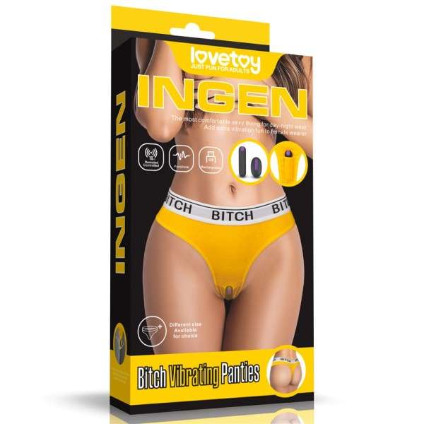 BITCH VIBRATING PANTIES (24~27 INCH WAIST) | | €20.14 | mojsexshop.sk