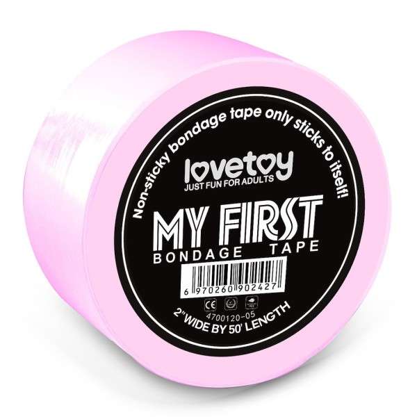 MY FIRST NON STICKY BONDAGE TAPE FUCHSIA | | €2.82 | mojsexshop.sk