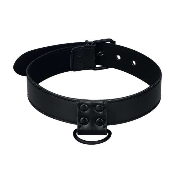 BONDAGE FETISH BLACK MATT COLLAR WITH LEASH | | €8.50 | mojsexshop.sk