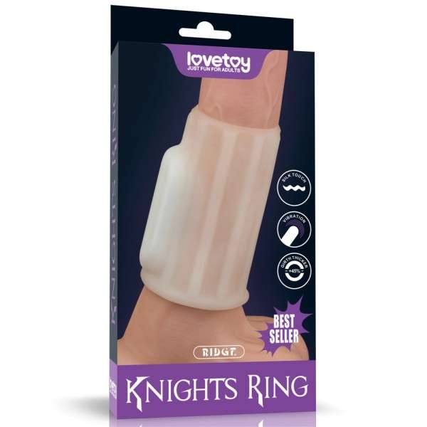 VIBRATING RIDGE KNIGHTS RING (WHITE) | | €7.82 | mojsexshop.sk