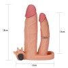 ADD 1" VIBRATING DOUBLE PENIS SLEEVE | | €17.94 | mojsexshop.sk