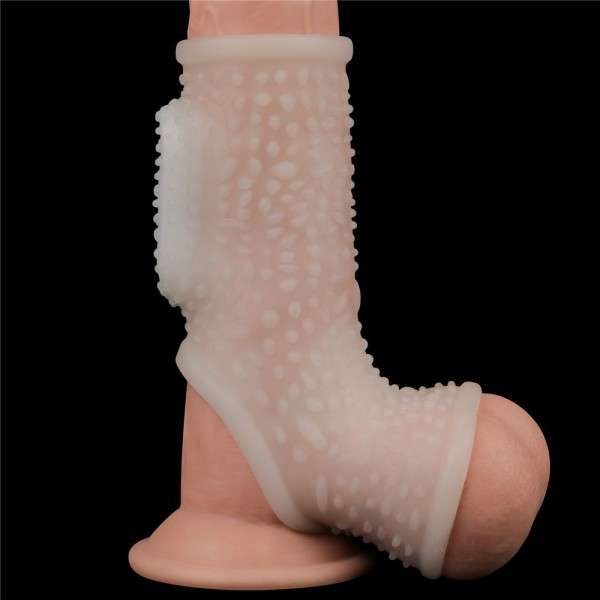 VIBRATING DRIP KNIGHTS RING WITH SCROTUM SLEE | | €11.38 | mojsexshop.sk