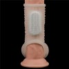 VIBRATING DRIP KNIGHTS RING WITH SCROTUM SLEE | | €11.38 | mojsexshop.sk