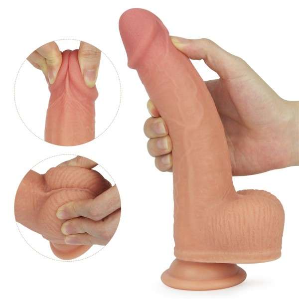 8.5" DUAL LAYERED SILICONE ROTATING ANTHONY | | €62.50 | mojsexshop.sk