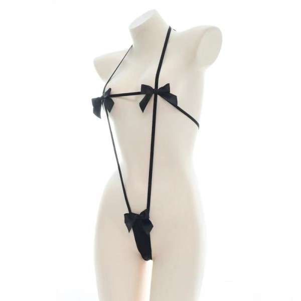 MICRO BODY WITH BOWS BLACK S-L | | €7.40 | mojsexshop.sk