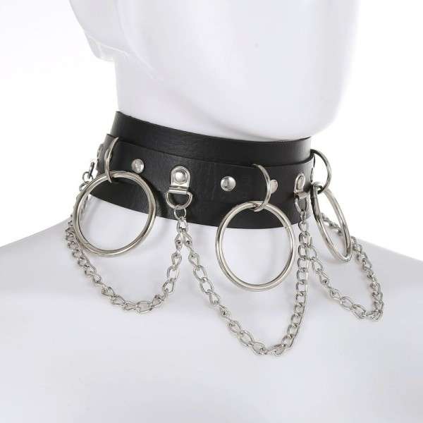 LEASH WITH CHAIN AND METAL HOOPS | | €6.88 | mojsexshop.sk