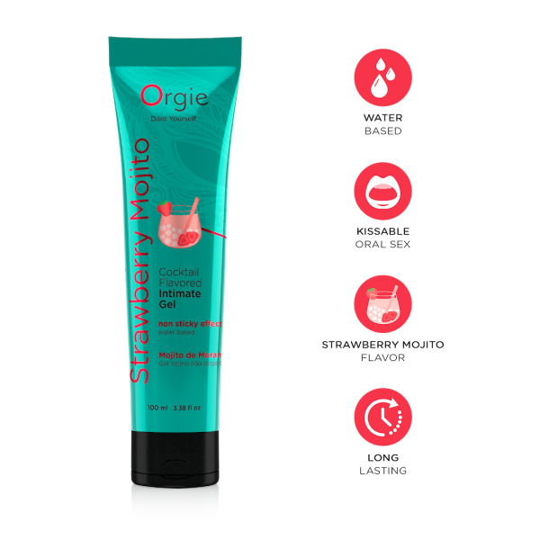 LUBE TUBE COCKTAIL – STRAWBERRY MOJITO - 100 ML | | €8.24 | mojsexshop.sk