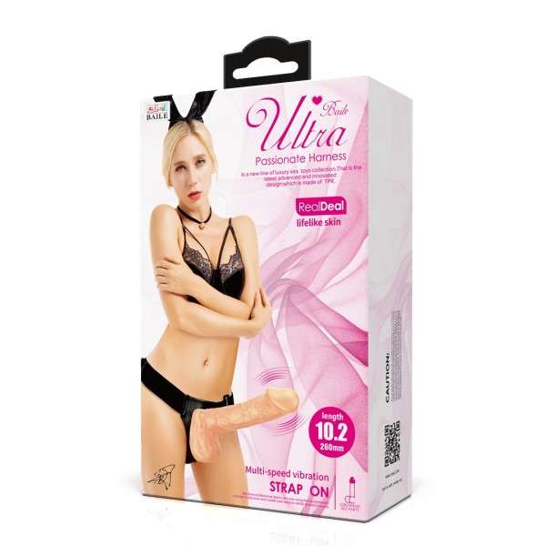 STRAP ON VIBRATOR ULTRA PASSIONATE HARNESS | | €16.50 | mojsexshop.sk