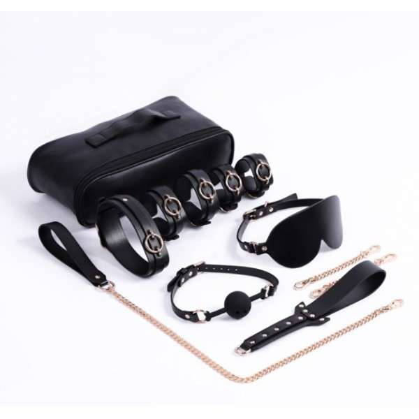 BDSM SUPREME SET 6 PIECES WITH STORAGE BAG | | €73.00 | mojsexshop.sk