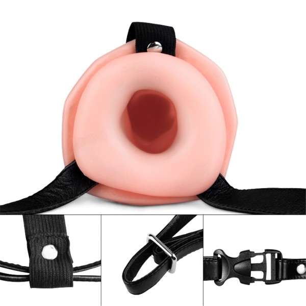 VIBRATING UNISEX HOLLOW STRAP ON | | €20.90 | mojsexshop.sk