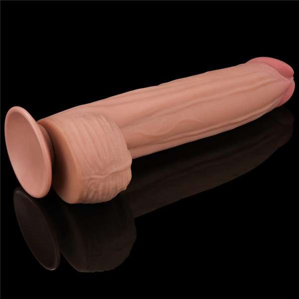 12'' KING SIZED SLIDING SKIN DUAL LAYER DONG | | €50.58 | mojsexshop.sk