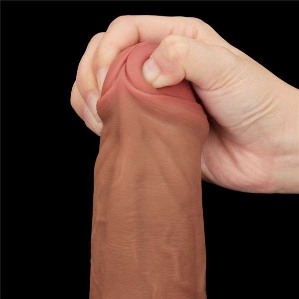 11.5'' KING SIZED SLIDING SKIN DUAL LAYER DONG BRO | | €42.76 | mojsexshop.sk