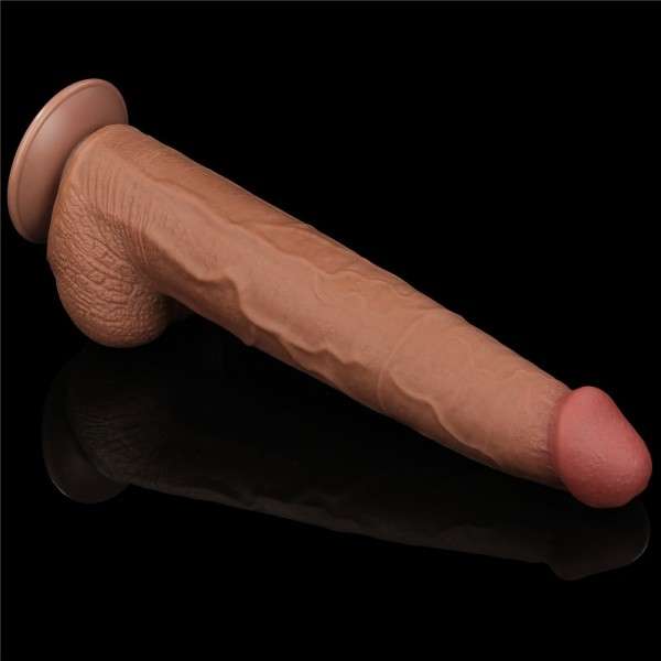 13.5'' KING SIZED SLIDING SKIN DUAL LAYER DONG BRO | | €50.36 | mojsexshop.sk