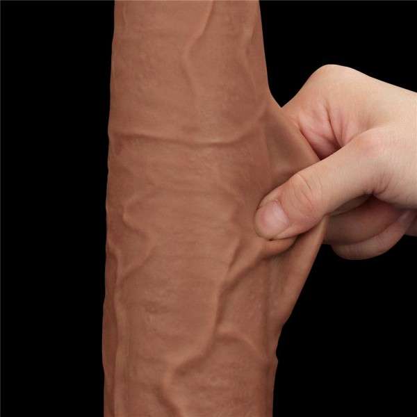 13.5'' KING SIZED SLIDING SKIN DUAL LAYER DONG BRO | | €50.36 | mojsexshop.sk