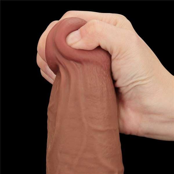 13.5'' KING SIZED SLIDING SKIN DUAL LAYER DONG BRO | | €50.36 | mojsexshop.sk