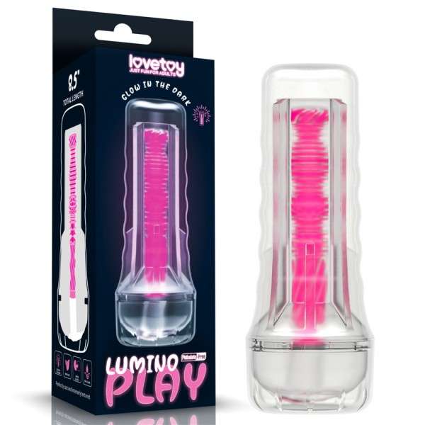 8.5'' LUMINO PLAY MASTURBATOR - PINK GLOW | | €20.06 | mojsexshop.sk