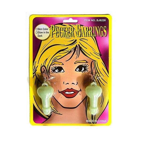 FLUORESCENT PENIS-SHAPED EARRINGS | | €2.18 | mojsexshop.sk