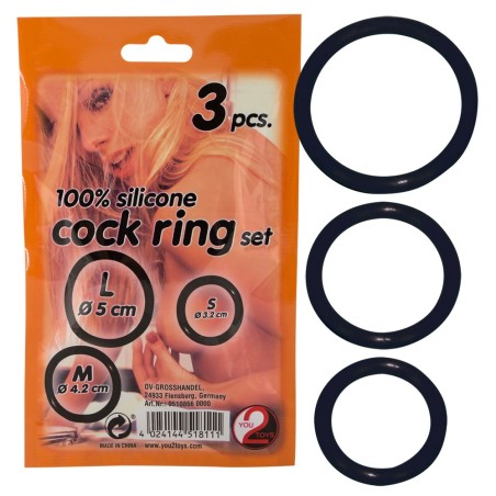 SILICONE COCK RING SET 3 PCS | | €4.56 | mojsexshop.sk