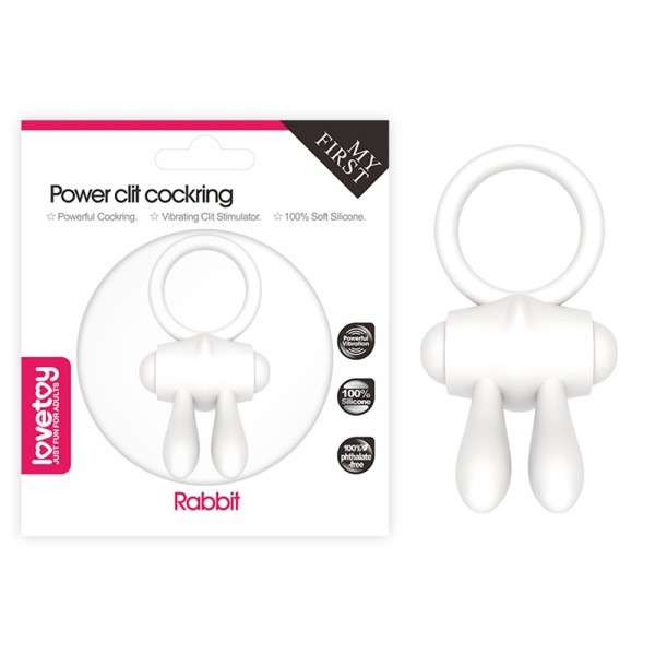 POWER CLIT SILICONE COCKRING WHITE | | €5.02 | mojsexshop.sk