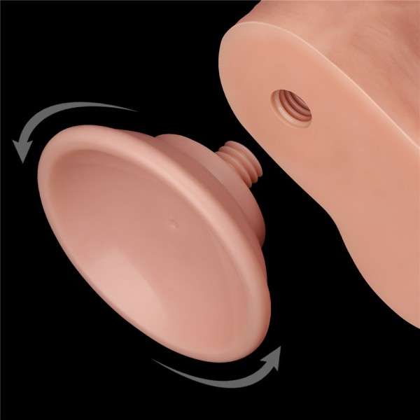 DILDO 8.5'' SLIDING SKIN DUAL LAYER DONG FLESH | | €23.50 | mojsexshop.sk