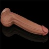 12'' KING SIZED SLIDING SKIN DUAL LAYER DONG BROWN | | €50.58 | mojsexshop.sk