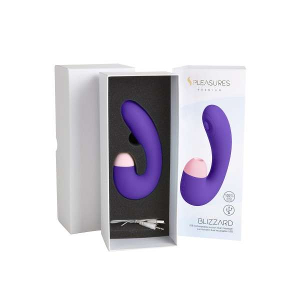 VIBRATOR BLIZZARD PURPLE | | €53.52 | mojsexshop.sk