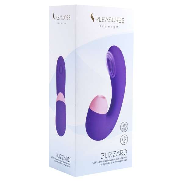 VIBRATOR BLIZZARD PURPLE | | €53.52 | mojsexshop.sk