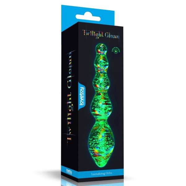 GLOW-IN-THE-DARK TWILIGHT GLEAM GLASS DILDO | | €26.20 | mojsexshop.sk