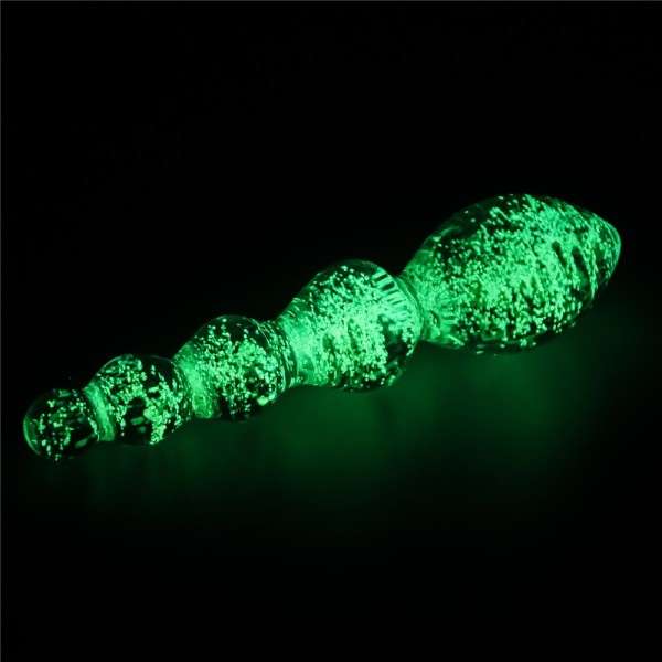 GLOW-IN-THE-DARK TWILIGHT GLEAM GLASS DILDO | | €26.20 | mojsexshop.sk