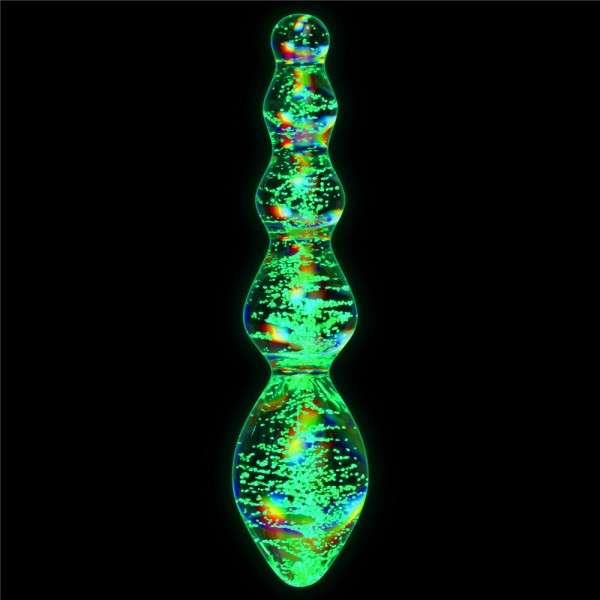 GLOW-IN-THE-DARK TWILIGHT GLEAM GLASS DILDO | | €26.20 | mojsexshop.sk