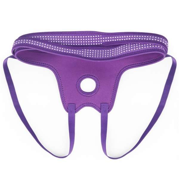 EASY STRAP ON HARNESS (POLKA DOTS) PURPLE | | €16.94 | mojsexshop.sk