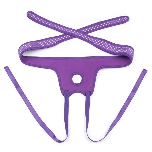 EASY STRAP ON HARNESS (POLKA DOTS) PURPLE | | €16.94 | mojsexshop.sk